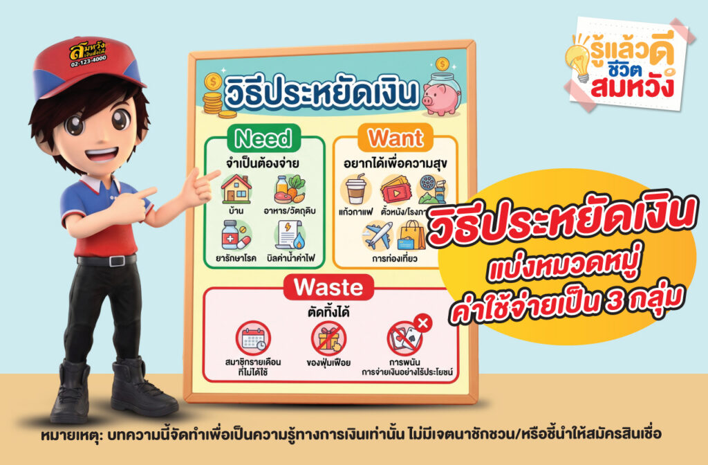 วิธีประหยัดเงิน